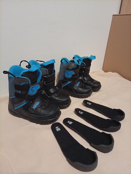 Burton snowboard 100 cm + viazanie + topánky, 100-109 cm