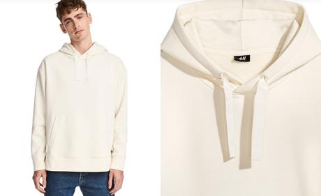 Mikina hm svetlobéžová, h&m,l