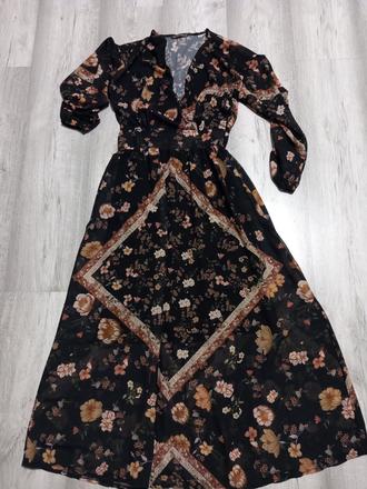 Dámske maxi šaty, terranova,xs