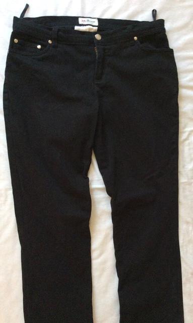 Kvalitné čierne nohavice john braner v. 40/42, 40