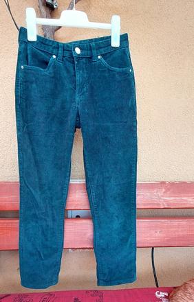 Pohodlné menchestrové nohavice - 140, 140