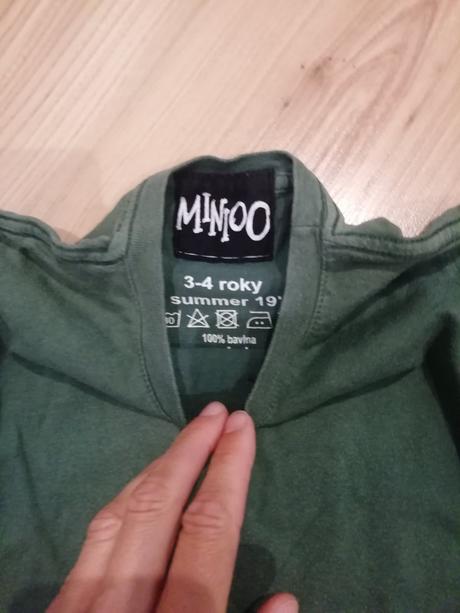 Tricko minioo zelene, 104