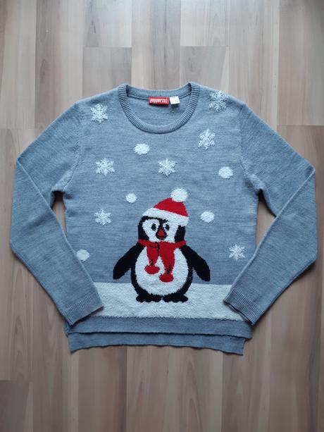 Pletený vianočný sveter 134/140, pepperts,134
