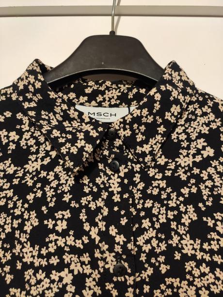 Kvetované košeľové šaty msch copenhagen, s