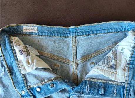 Riflové šortky lewis premium 501, w30, oblečené le, john lewis,m