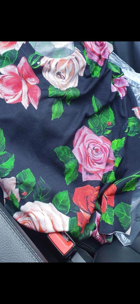 Dolce&gabanna hodvábny pulovrik s-m, s