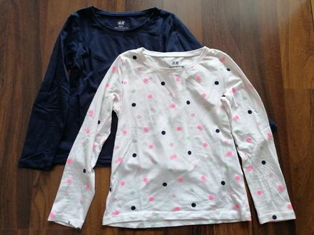Tričká h&m, 2ks, h&m,116