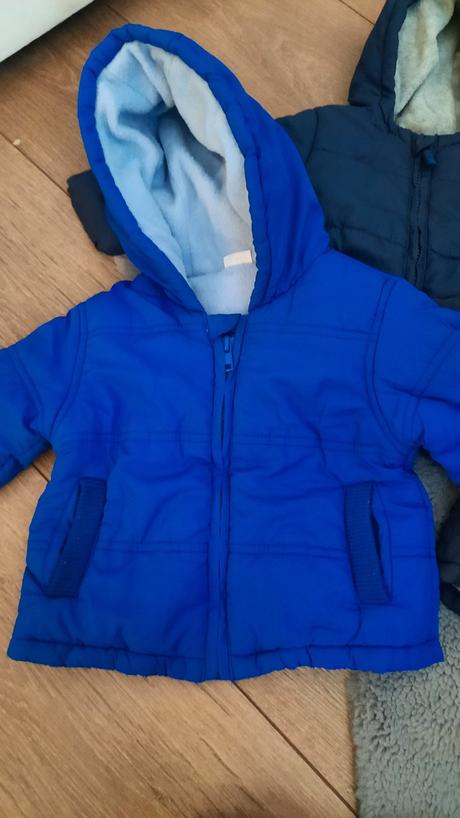 4x bunda pre dieťa od narodenia až po 1rok, 68–80