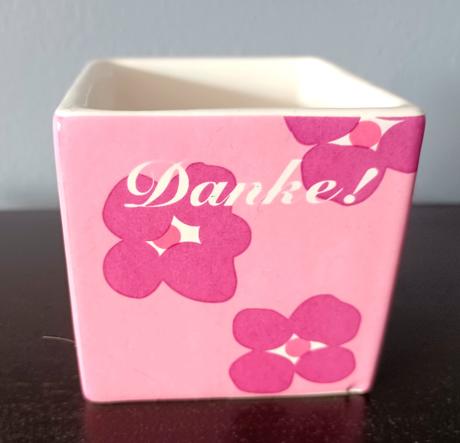 Keramická nádobka s poďakovaním, 