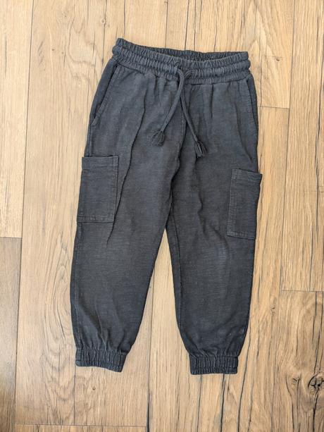 Tenšie tepláčiky, h&m,92