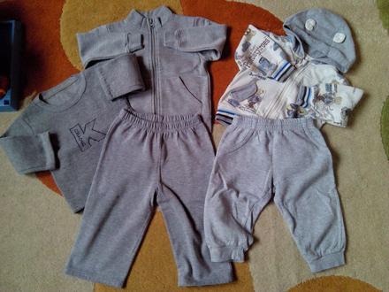 2xdetské teplákové súpravy, 68–80