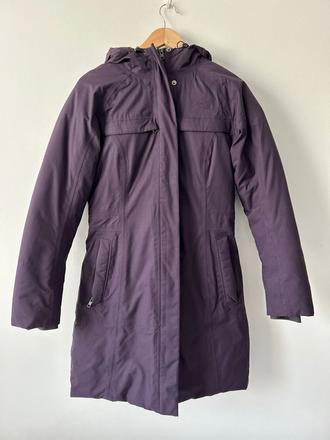 The north face fialová zimná bunda, m