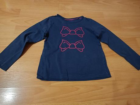 Dievčenské tričko s dlhým rukávom, lupilu