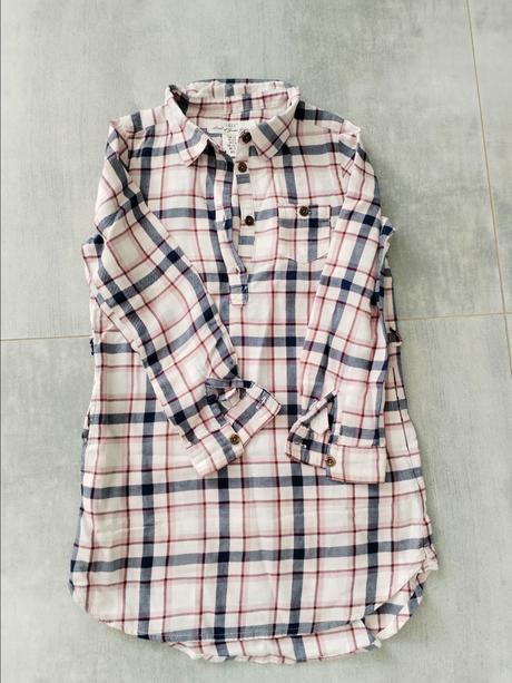 Košeľa dlhá, h&m,122