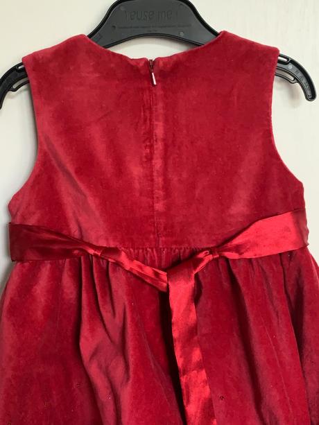 Next červené šaty, next,98