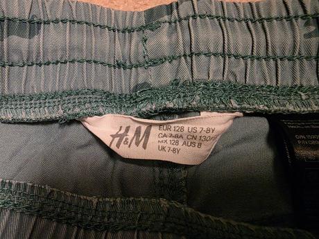 Šortky hm 128, h&m,128