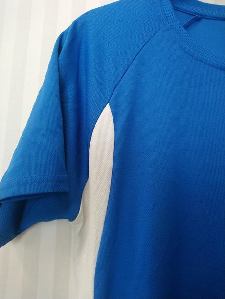 Pánske športové modro biele tričko, cona, m, m