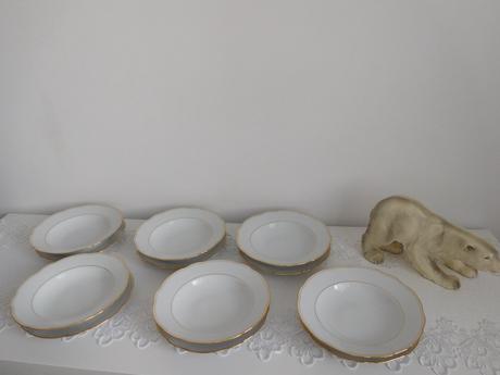 Bohémia taniere -55, čechoslovákia porcelán 6+6,, 