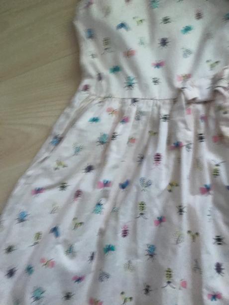 Šaty hmyz bavlna 8-9 rokov, h&m,134