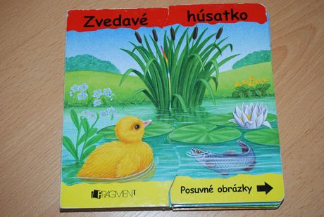 Zvedavé húsatko , posúvacie obrázky, 