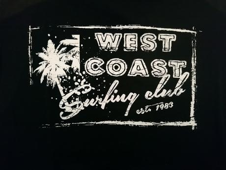 Dámsky čierny top west coast, stedman, l, l