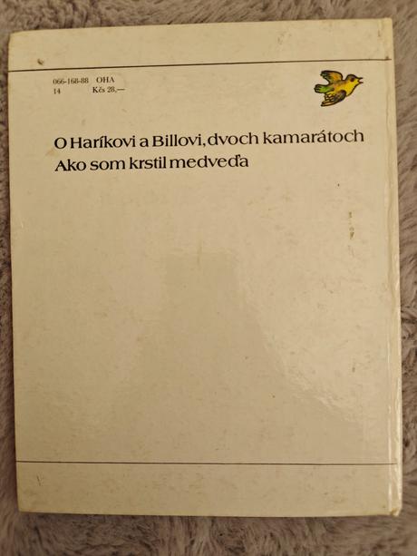 Detská kniha o haríkovi a billovi, dvoch kamarátov,