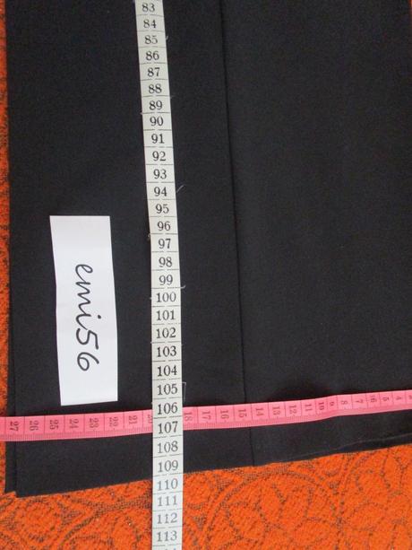 Čierne  nohavice nadmerné, xxl