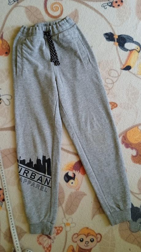 Tepláky svetlošedé, pepperts,140