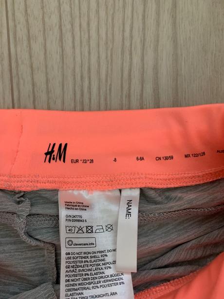 Športové leginy, h&m,122