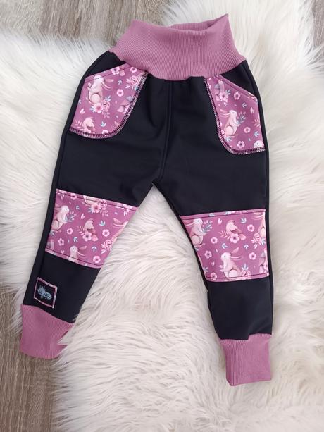 Softshellove nohavice, 86 - 128