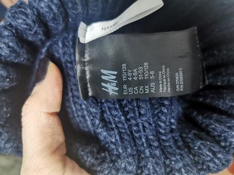 Zimne ciapky 2ks, h&m,122