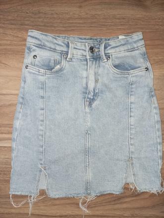 Riflová suknička, 134