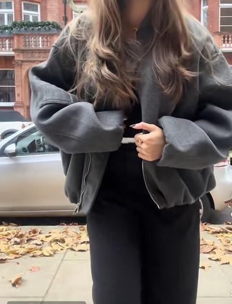 Sivá bomber bunda zara, zara,l