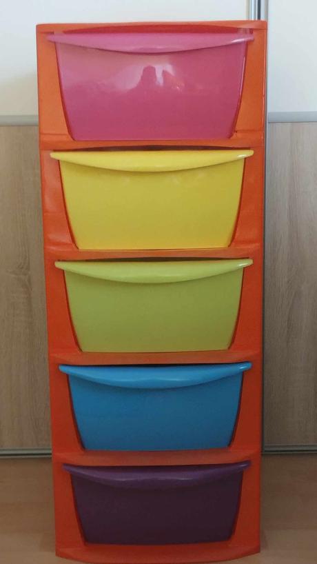 Úložný box so zásuvkami, 