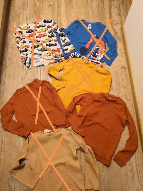 Detske tricka 128,134 veľkosť, 134