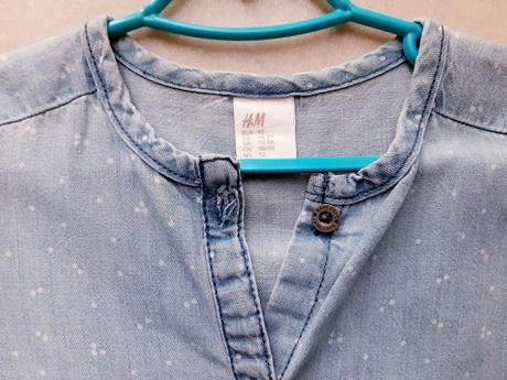 Riflové šaty h&m, h&m,92