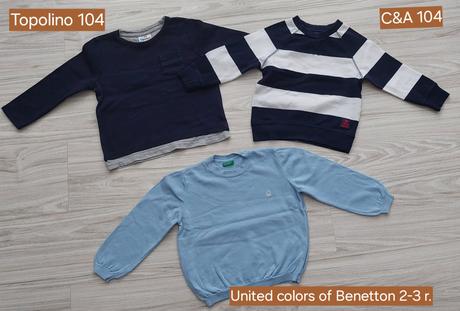 Mikiny svetrík 98-104, benetton,104