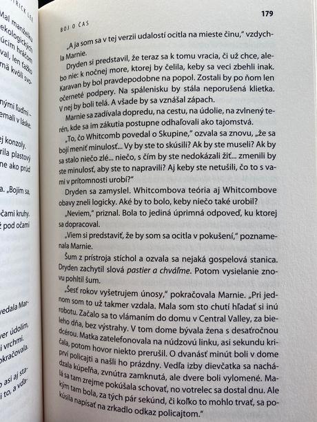 Boj o čas patrick lee,