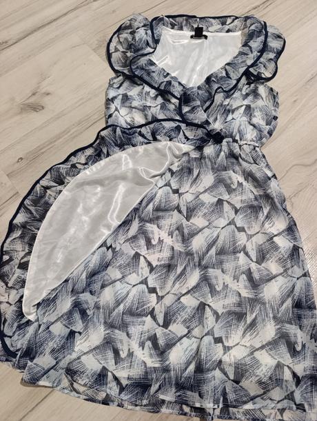 Šifonové šaty, h&m,36