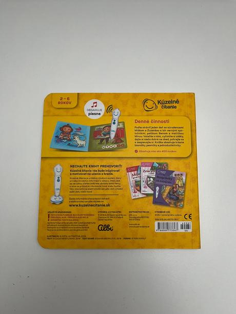 Albi hovoriaca knižka denné činnosti, 