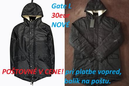 Zimná bunda, riflová bunda, riflové joggery, gate,l
