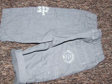 Mierne zateplené nohavice, baby club,68