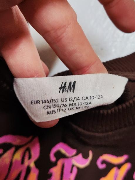 Oversize mikina h&m, h&m,146
