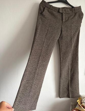 Zara jesene zimne tvidove nohavice 40, zara,40