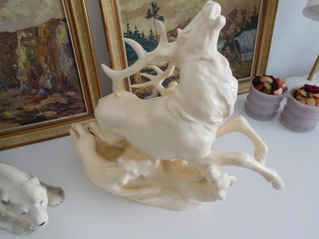 Štvanice / hon na jelena / 50. léta l. lhota,