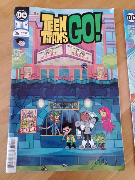 Titans go - 2 časopisy, 