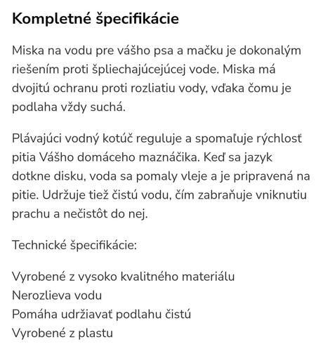 Protihltacie misky pre malého psa/mačku, 