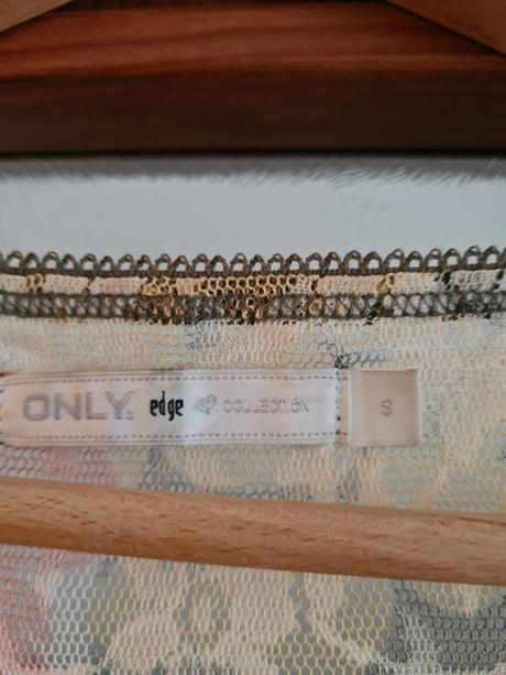 Čipkované tričko, only,s