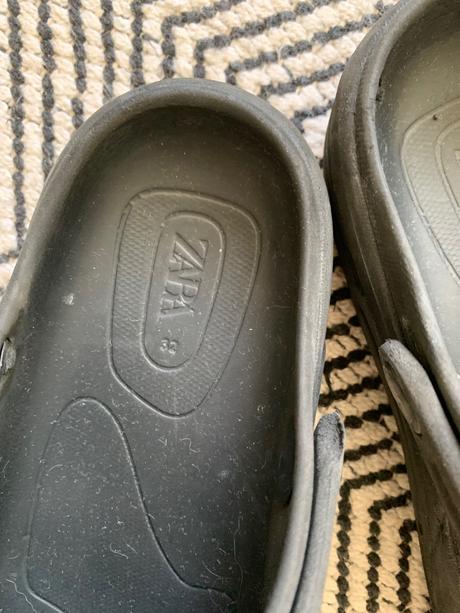 Zara slapky / crocsy, zara,34