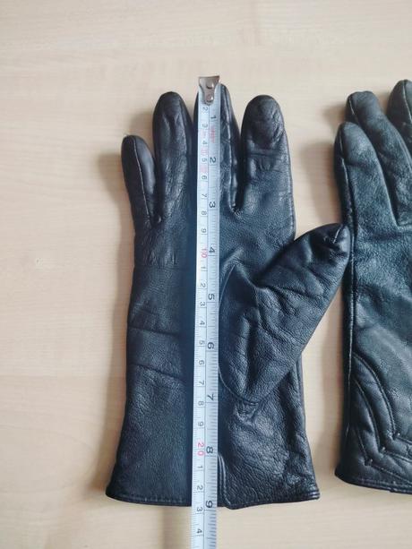 Zateplené kožené rukavice veľkosť m, m